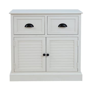Skab HOME4YOU Meldon hvid 75x33x75 cm - Hvid - Opbevaring - Opbevaringsmøbler - Kommode - Entrékommode