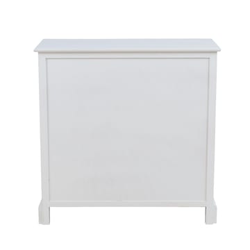 Skab HOME4YOU Meldon hvid 75x33x75 cm - Hvid - Opbevaring - Opbevaringsmøbler - Kommode - Entrékommode