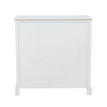 Skab HOME4YOU Meldon hvid 80x35x80 cm - Hvid - Opbevaring - Opbevaringsmøbler - Kommode - Entrékommode