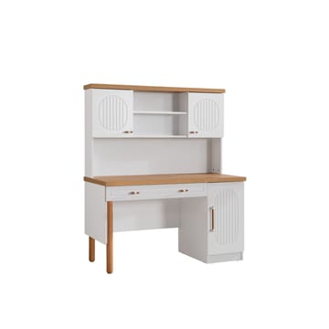 Skrivebord Homitis Vita Bohem (132 x 159 x 60 cm) hvid - Opbevaring - Opbevaringsmøbler - Kommode - Sekretær