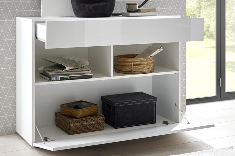 Sorano Kommode 111 cm - Hvid - Opbevaring - Opbevaringsmøbler - Kommode