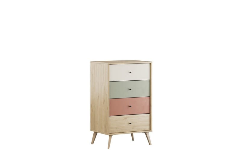 Stoneveil Kommode 60 cm - Multifarvet - Opbevaring - Opbevaringsmøbler - Kommode - Entrékommode