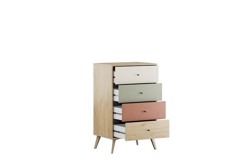Stoneveil Kommode 60 cm - Multifarvet - Opbevaring - Opbevaringsmøbler - Kommode - Entrékommode