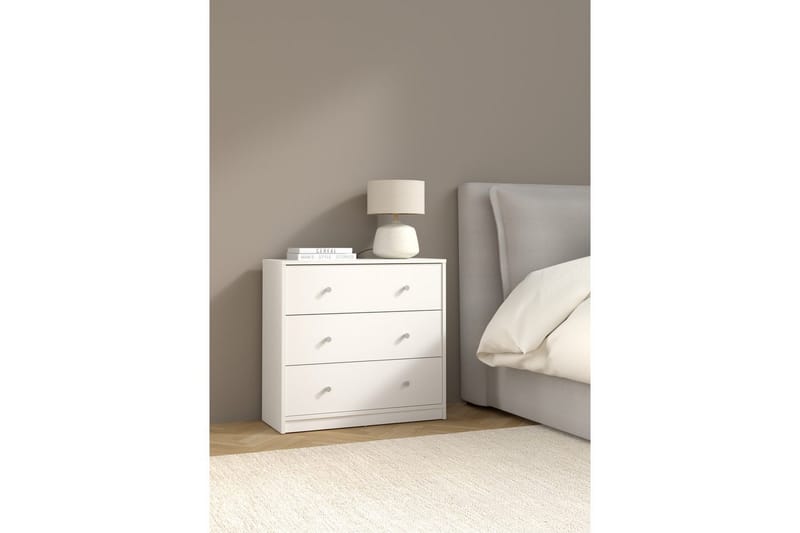 Sundra Kommode 72 cm - Hvid - Opbevaring - Opbevaringsmøbler - Kommode