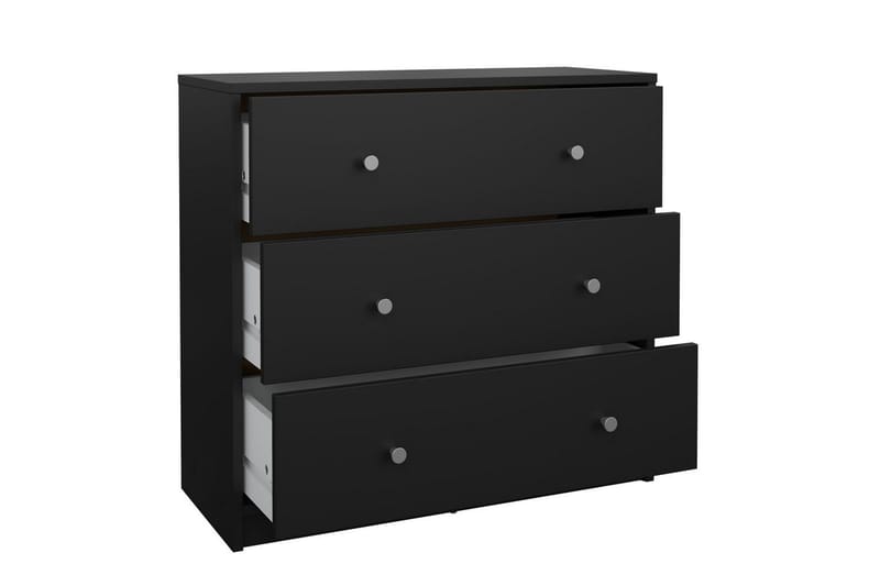 Sundra Kommode 72 cm - Sort - Opbevaring - Opbevaringsmøbler - Kommode
