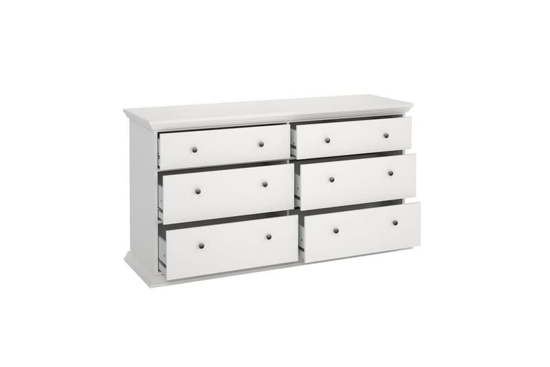 Suneta Kommode 163 cm - Hvid - Opbevaring - Opbevaringsmøbler - Kommode