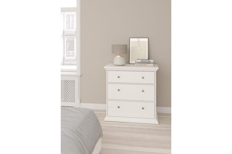 Suneta Kommode 86 cm - Hvid - Opbevaring - Opbevaringsmøbler - Kommode
