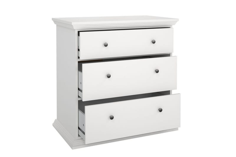 Suneta Kommode 86 cm - Hvid - Opbevaring - Opbevaringsmøbler - Kommode