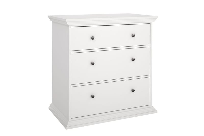 Suneta Kommode 86 cm - Hvid - Opbevaring - Opbevaringsmøbler - Kommode
