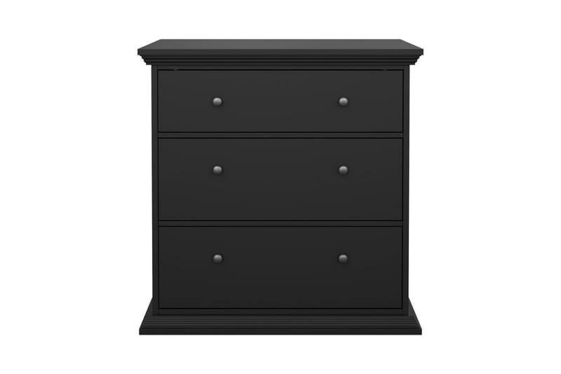 Suneta Kommode 86 cm - Sort - Opbevaring - Opbevaringsmøbler - Kommode