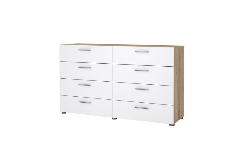 Suntia Kommode 140 cm - Hvid - Opbevaring - Opbevaringsmøbler - Kommode
