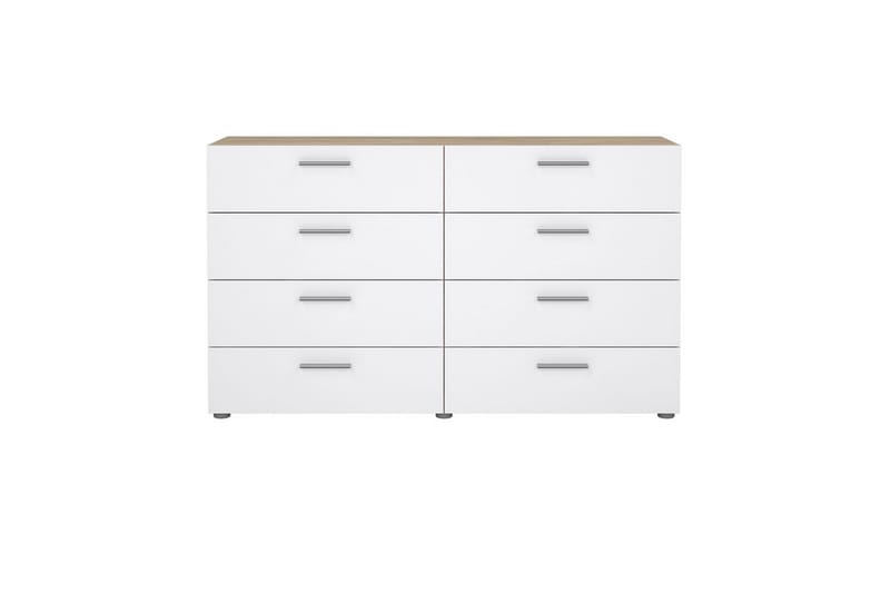 Suntia Kommode 140 cm - Natur/Hvid - Opbevaring - Opbevaringsmøbler - Kommode