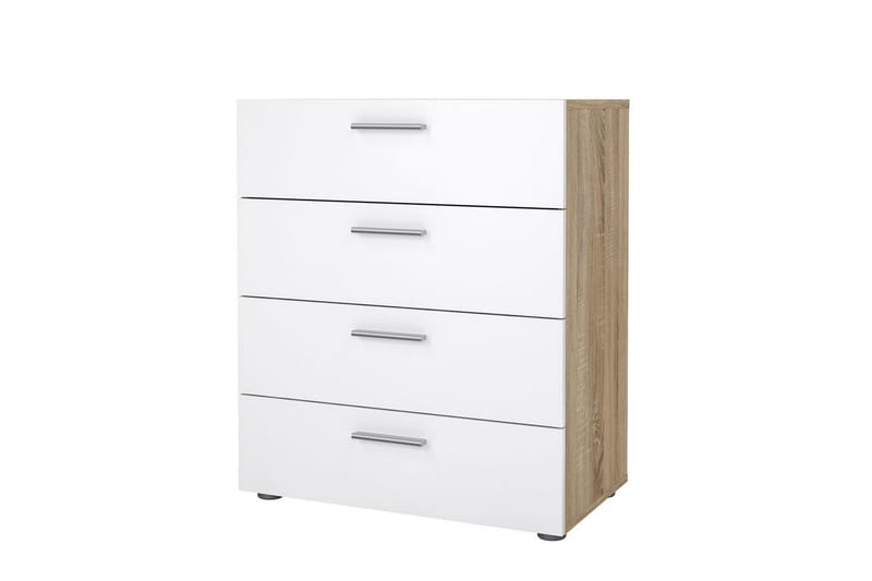 Suntia Kommode 70 cm - Natur/Hvid - Opbevaring - Opbevaringsmøbler - Kommode - Entrékommode