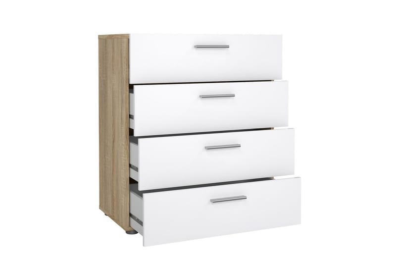 Suntia Kommode 70 cm - Natur/Hvid - Opbevaring - Opbevaringsmøbler - Kommode - Entrékommode