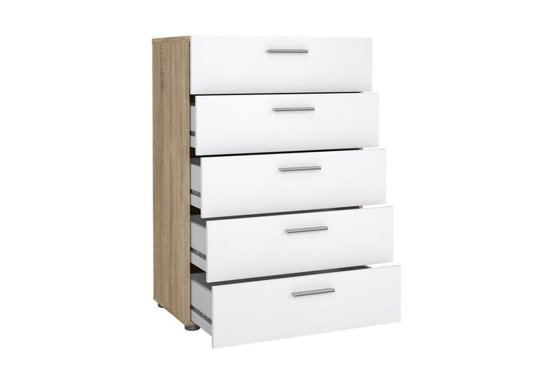 Suntia Kommode 70 cm - Natur/Hvid - Opbevaring - Opbevaringsmøbler - Kommode - Entrékommode