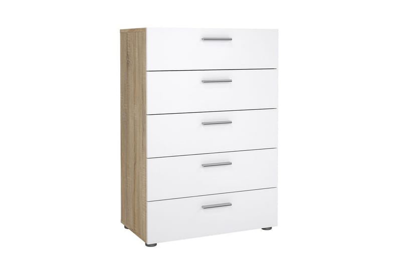 Suntia Kommode 70 cm - Natur/Hvid - Opbevaring - Opbevaringsmøbler - Kommode - Entrékommode
