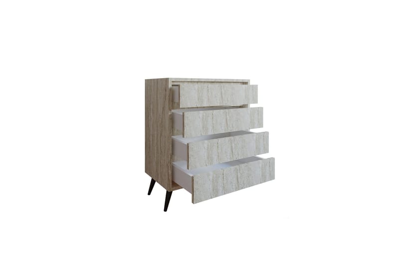 Suvera Kommode 70 cm - Beige - Opbevaring - Opbevaringsmøbler - Kommode - Entrékommode