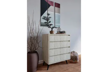 Suvera Kommode 70 cm - Beige - Opbevaring - Opbevaringsmøbler - Kommode - Entrékommode