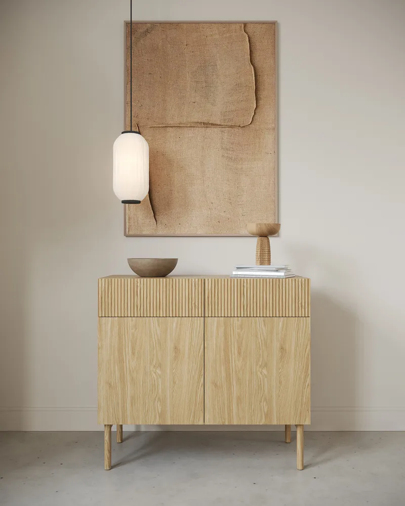 Takayo Kommode 100 cm - Eg - Opbevaring - Opbevaringsmøbler - Kommode - Entrékommode