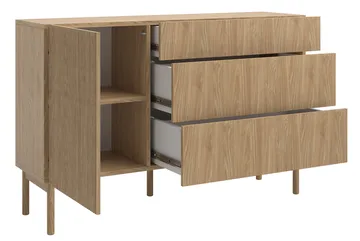 Takayo Kommode 140 cm - Eg - Opbevaring - Opbevaringsmøbler - Kommode