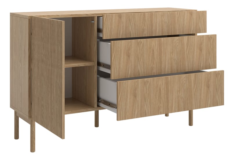 Takayo Kommode 140 cm - Eg - Opbevaring - Opbevaringsmøbler - Kommode