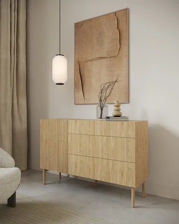 Takayo Kommode 140 cm - Eg - Opbevaring - Opbevaringsmøbler - Kommode