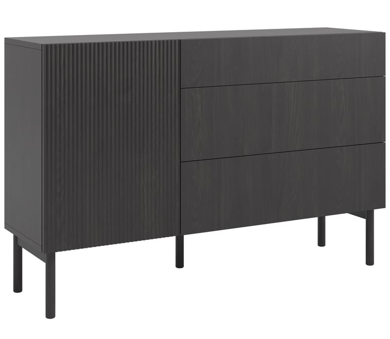 Takayo Kommode 140 cm - Sort - Opbevaring - Opbevaringsmøbler - Kommode