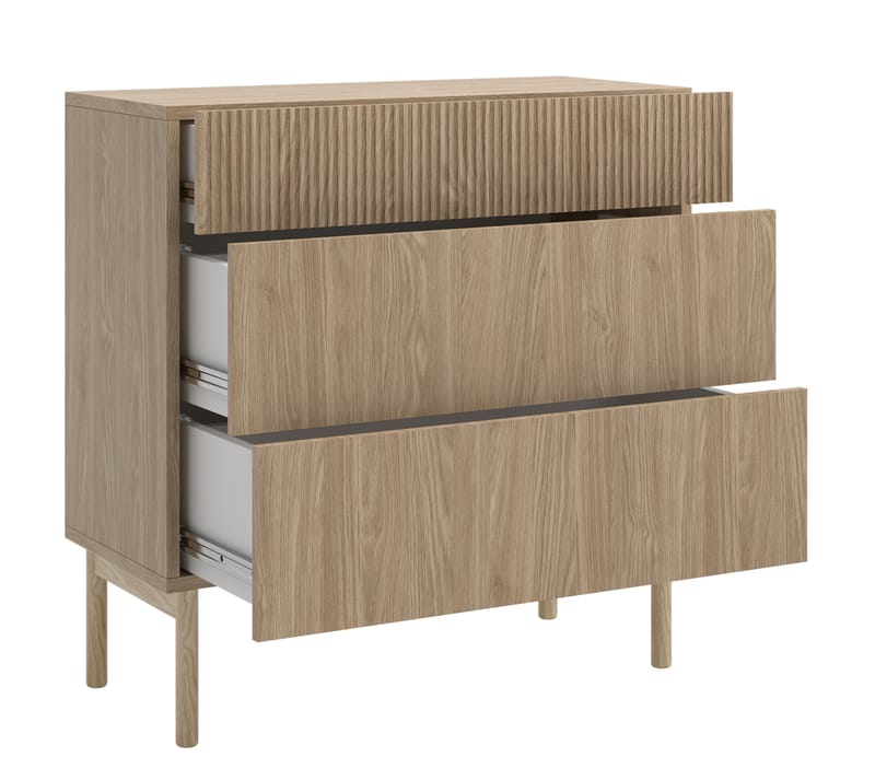 Takayo Kommode 90 cm - Eg - Opbevaring - Opbevaringsmøbler - Kommode - Entrékommode