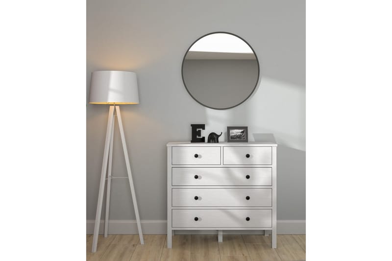 Talven Kommode 90 cm - Natur/Hvid - Opbevaring - Opbevaringsmøbler - Kommode - Entrékommode