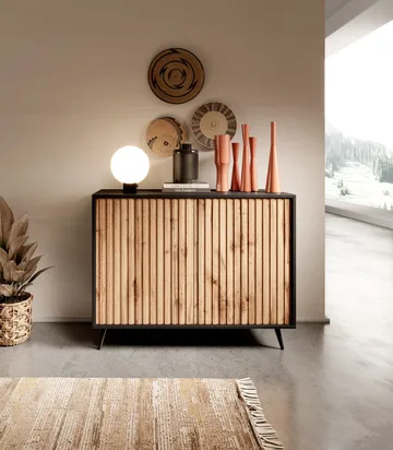 Tapas Kommode 104 cm - Sort - Opbevaring - Opbevaringsmøbler - Kommode