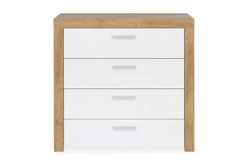 Tarka Kommode - Træ/Natur/Hvid - Opbevaring - Opbevaringsmøbler - Kommode - Entrékommode