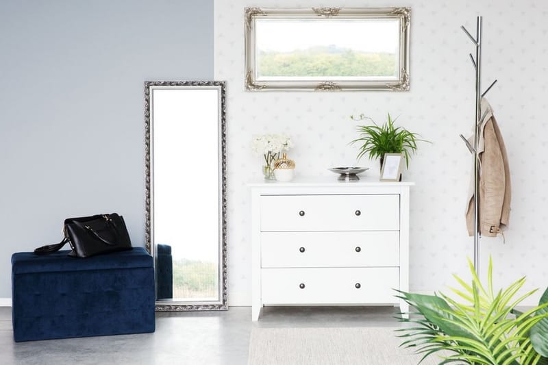 Torrance Kommode 45 | 96 cm - Hvid - Opbevaring - Opbevaringsmøbler - Kommode - Entrékommode