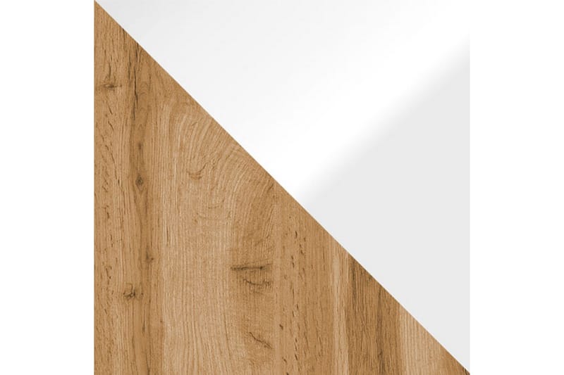 Urbanie Kommode 39x150 cm LED - Hvid/Natur - Opbevaring - Entréopbevaring