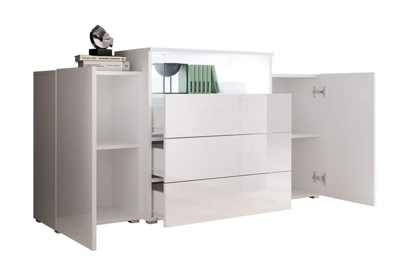 Urbanie Kommode 39x150 cm LED - Natur - Opbevaring - Entréopbevaring