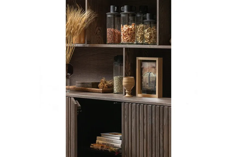 Vægskab Ny Gravure - Espresso - Opbevaring - Opbevaringsmøbler - Kommode