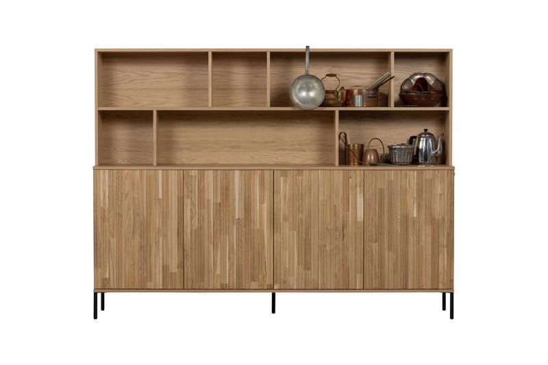 Vægskab Ny Gravure - Naturlig - Opbevaring - Opbevaringsmøbler - Kommode