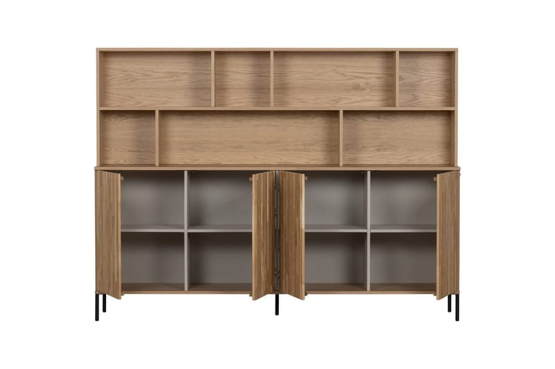 Vægskab Ny Gravure - Naturlig - Opbevaring - Opbevaringsmøbler - Kommode