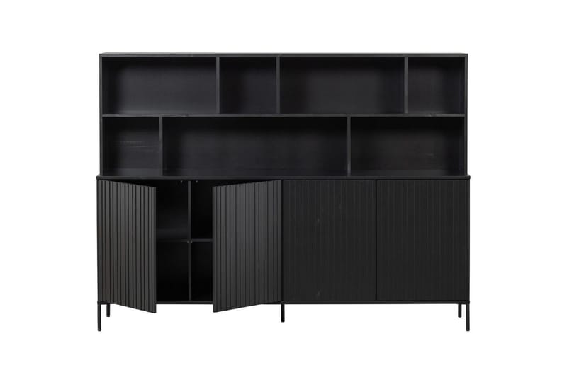 Vægskab Ny Gravure - Sort - Opbevaring - Opbevaringsmøbler - Kommode