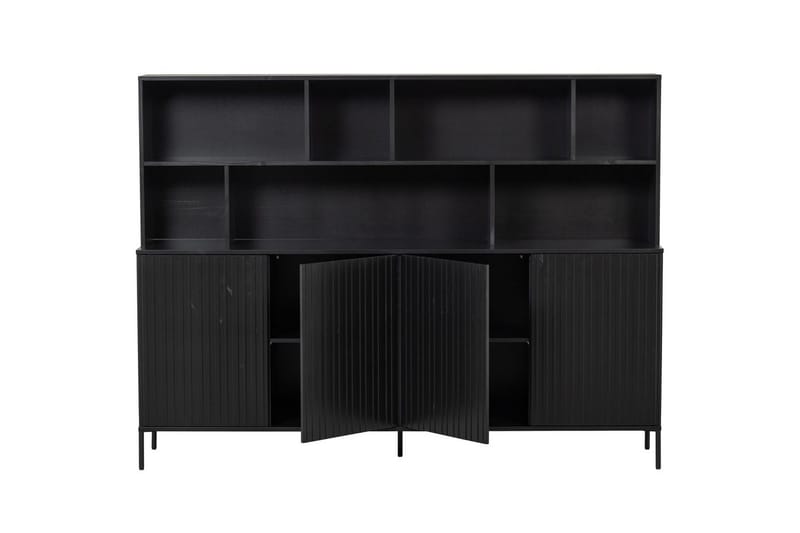 Vægskab Ny Gravure - Sort - Opbevaring - Opbevaringsmøbler - Kommode