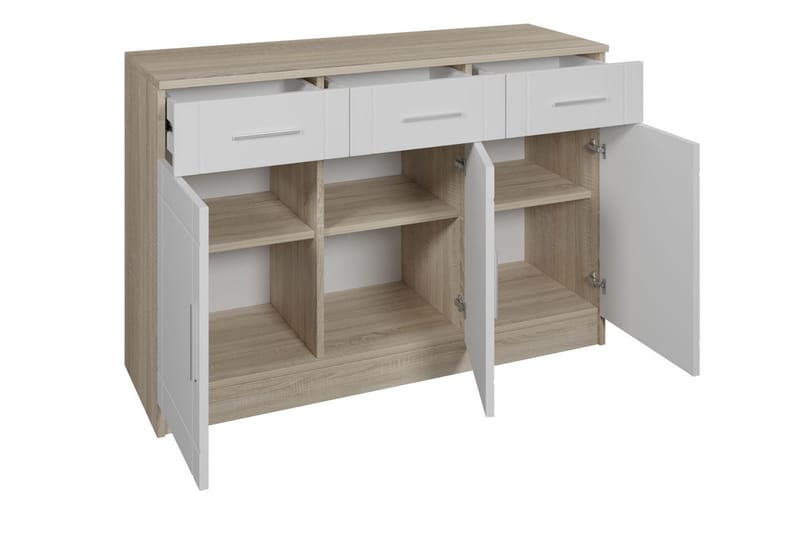 Valga Kommode 37x104 cm - Natur/Grå - Opbevaring - Opbevaringsmøbler - Kommode - Entrékommode