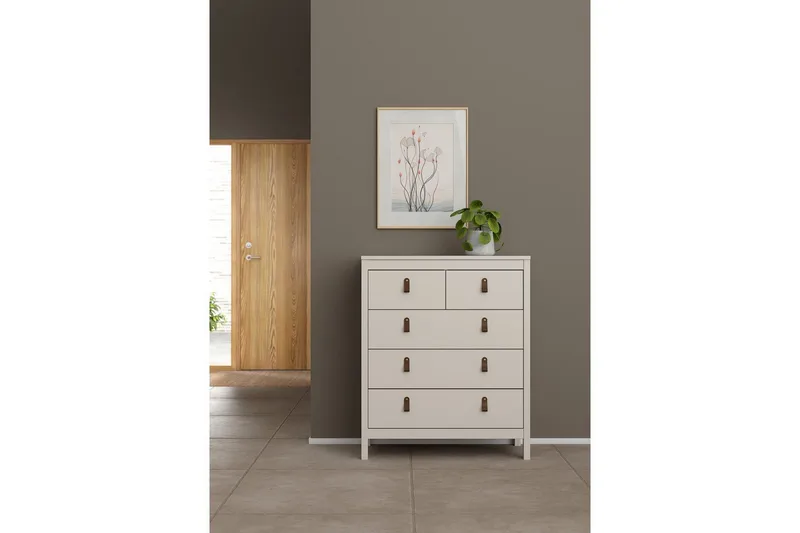 Vallvidera Kommode 82 cm - Beige - Opbevaring - Opbevaringsmøbler - Kommode - Entrékommode