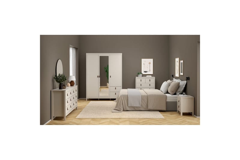 Vallvidera Kommode 82 cm - Beige - Opbevaring - Opbevaringsmøbler - Kommode - Entrékommode