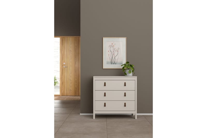 Vallvidera Kommode 82 cm - Beige - Opbevaring - Opbevaringsmøbler - Kommode - Entrékommode