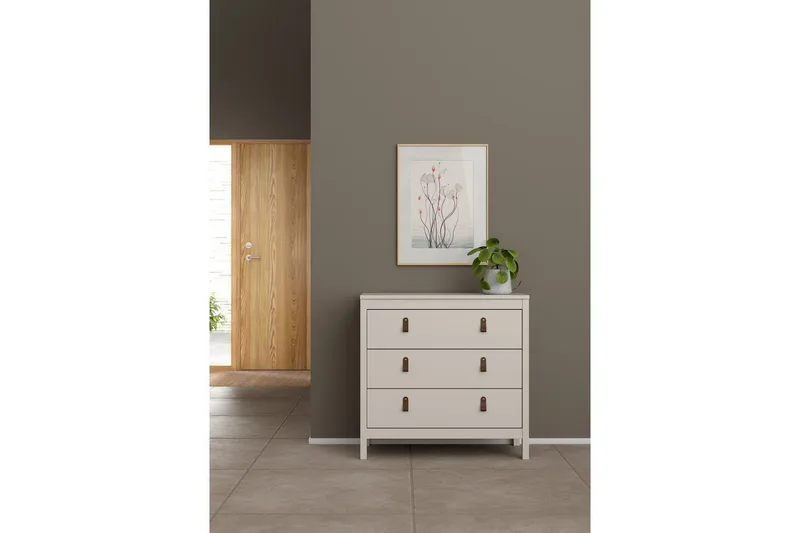 Vallvidera Kommode 82 cm - Beige - Opbevaring - Opbevaringsmøbler - Kommode - Entrékommode