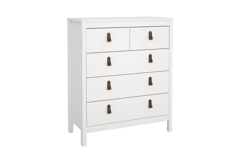 Vallvidera Kommode 82 cm - Hvid - Opbevaring - Opbevaringsmøbler - Kommode - Entrékommode