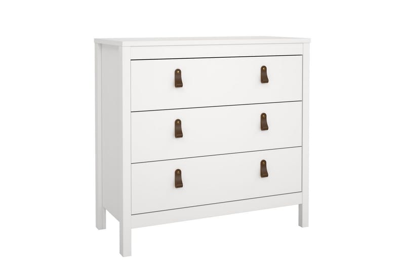 Vallvidera Kommode 82 cm - Hvid - Opbevaring - Opbevaringsmøbler - Kommode