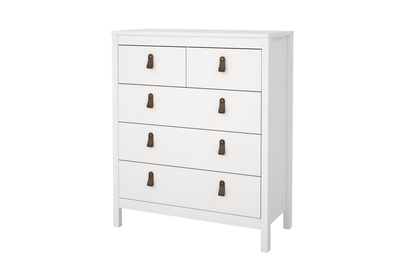 Vallvidera Kommode 82 cm - Hvid - Opbevaring - Opbevaringsmøbler - Kommode - Entrékommode