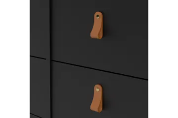 Vallvidera Sengebord 159 cm - Sort - Opbevaring - Opbevaringsmøbler - Kommode