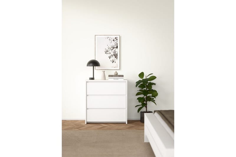 Varun Kommode 80 cm - Hvid - Opbevaring - Opbevaringsmøbler - Kommode - Entrékommode