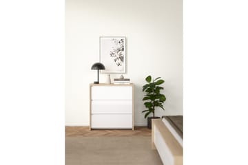 Varun Kommode 80 cm - Hvid - Opbevaring - Opbevaringsmøbler - Kommode - Entrékommode